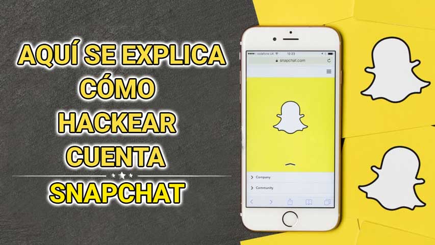 como hackear una cuenta de snapchat